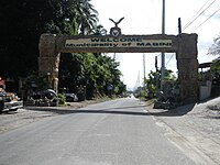 Welcome arch from Bauan