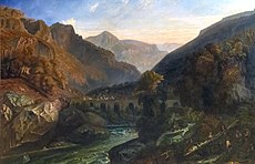 タンドの道の風景 (1849)