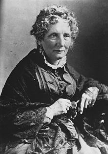 Portrait d'Harriet Beecher Stowe.