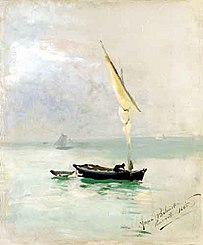 Чамци во Пурвил (1885), Приватна колекција