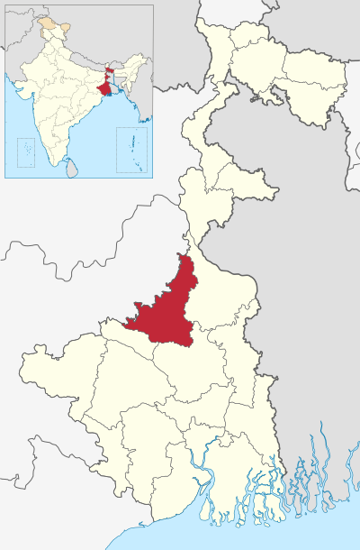 Birbhum in West Bengal (India).svg