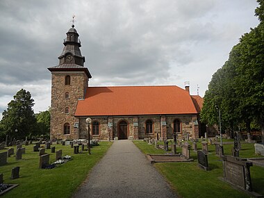 Kyrkan från söder