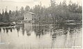 Boathouse at E. Bearskin Ranger Station, 1927 (5188141560).jpg