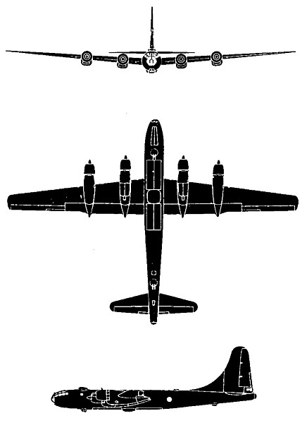 File:Boeing B-50D Superfortress silhouette.jpg