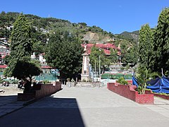 Bontoc Poblacion Provincial Plaza with capitol