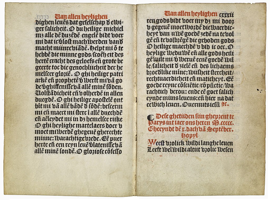 File Book Of Hours Wolfgang Hopyl Kw 172 C 21 131v 132r Jpg Wikimedia Commons