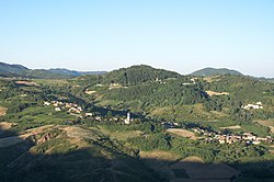 Skyline of Borgoratto Mormorolo