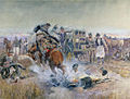 "Bronc to Breakfast", 1908.