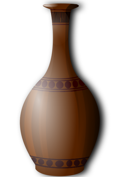 File:Brown vase.svg