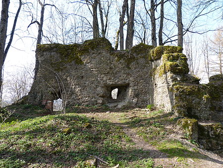 Burg Rothenstein (Bad Grönenbach) 19 Nordwestwand