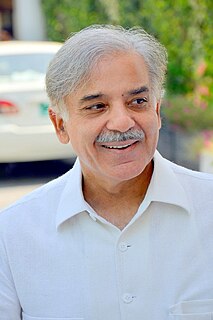 Shehbaz Sharif politician in Pakistan