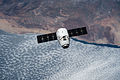 Kozmická loď Dragon sa blíži k Medzinárodnej vesmírnej stanici (ISS)