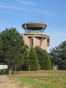 Control tower at Boundary Bay Airport CZBB Control Tower.JPG