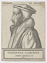 Johannes Calvin, Porträt von René Boyvin, 1562