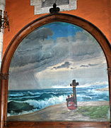 Capbreton St Nicolas Church Maleri Gélibert 7.JPG