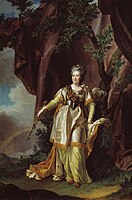 Catherine II by D.Levitskiy (1787, Ulyanovsk museum)