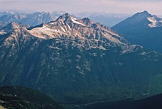 Cayoosh Mountain und Mount Marriott