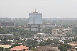 Skyline of Accra, Ghana
