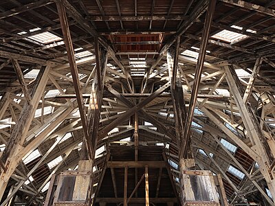 Chatham Dockyard, No. 3 slip roof