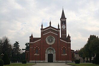 Verderio Superiore, la Parrocchiale. Chiesa Verderio Superiore.jpg