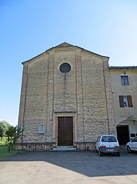 Chiesa di San Giovanni Battista (Pedrignano, Parma) - facciata 2019-06-20.jpg