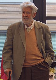 Sir Christopher Zeeman (1925-2016) in 2009 Christopher Zeeman 2009.jpg