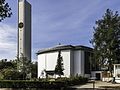 Protestantische Christuskirche in Kaiserslautern - Ansicht von Norden