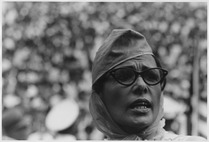 Lena Horne en la Marcha por los Derechos Civiles