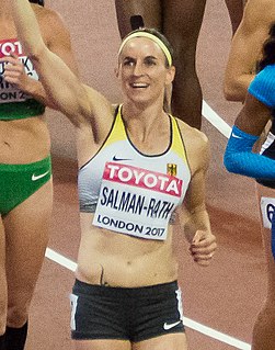 Claudia Salman German heptathlete