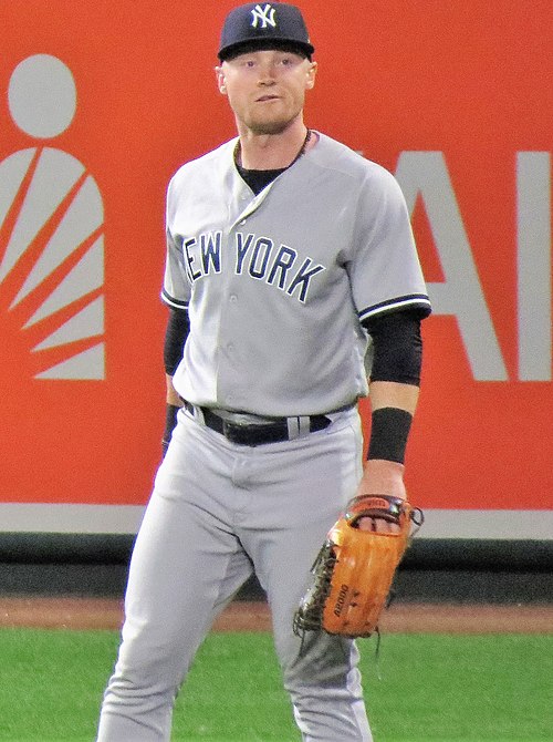 Frazier with the Yankees in 2018