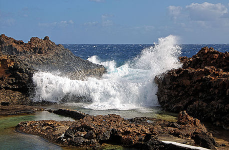 Coast at Charco del Palo, Lanzarote