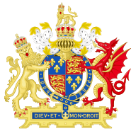 Coat of Arms of Henry VIII (1509-1547) in the later part of his reign & Edward VI (1547–1553)