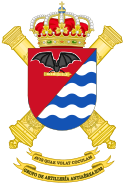 Coat of Arms of the 7th-32th Air Defence Artillery Battalion