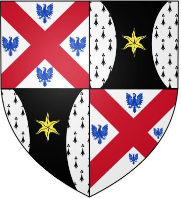 Arms of the Earl of Buckinghamshire