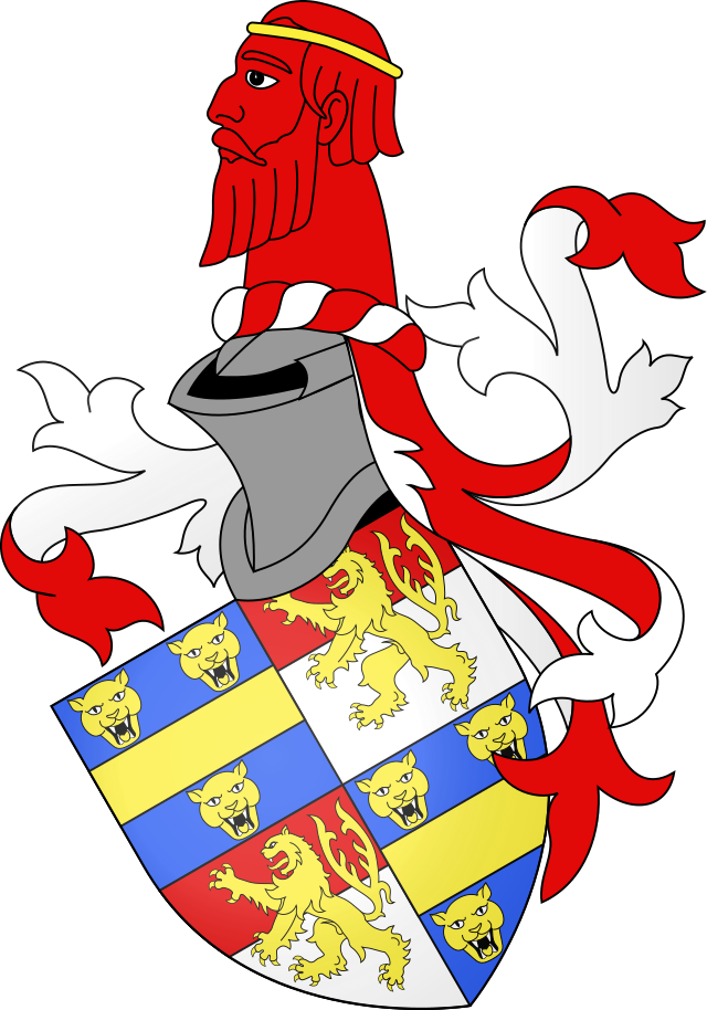 Description de l'image Coat of arms of John de la Pole Duke of Suffolk.svg.