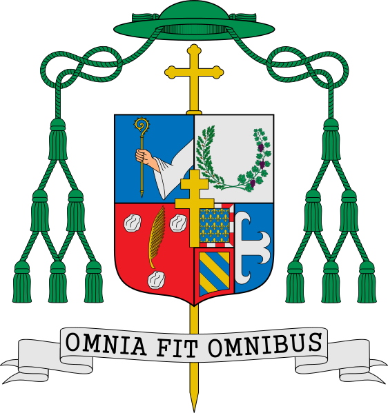 File:Coat of arms of Mgr Marie-Alphonse Sonnois (Evêque).svg