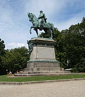 Reiterdenkmal Ernsts II. in Coburg