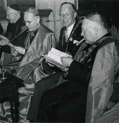 Congres Pax Christi met Kardinaal Alfrink, Kardinaal Feltin (Parijs) en burgemeester Hustinx in de s F84412.jpeg