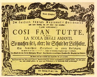 File:Cosi fan tutte - first performance.jpg (Quelle: Wikimedia)