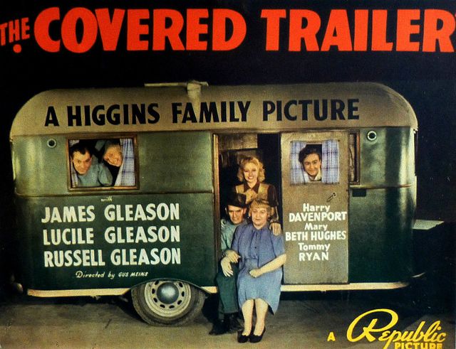 The Gleasons as the Higgins Family in the 1939 film, The Covered Trailer