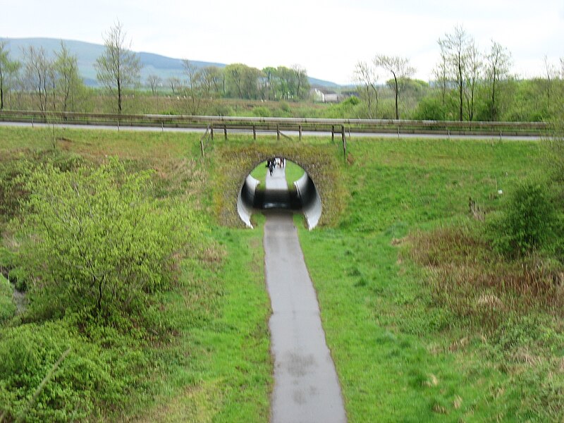 File:Cycle track at Winder - geograph.org.uk - 4020802.jpg