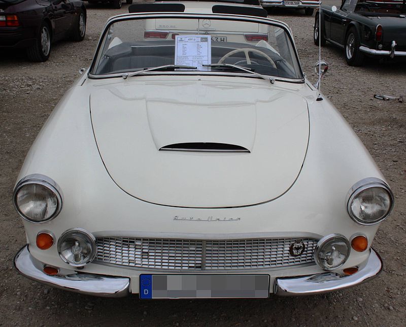 Auto Union 1000 Sp 800px-DKW_1000_SP_Bj_1963_55_PS_2_Takt_3_Zylinder_Front