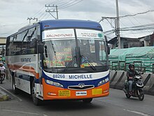 Daewoo BS106 operated by Thelman Transit, Inc.