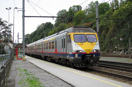 The only direct railway line to Dinant passes through Namur, and you need to change trains there if you are getting to Dinant from anywhere else but Namur