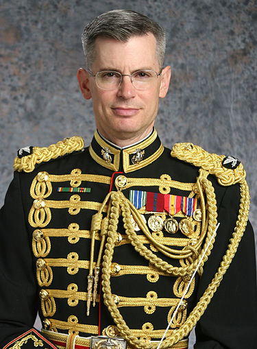 The 27th director of the Marine Band, Colonel Michael J. Colburn, who joined the band as a euphonium player in 1987 and was appointed director July 17, 2004