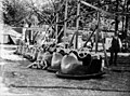 Dodgem cars at the RNA showground, Brisbane, 1938 (7642248780).jpg