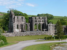 Dundrennan Abbey, one of the many royal foundations of the 12th century Dundrennan Abbey 2012 (1).jpg