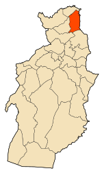 El Meridj - Carte