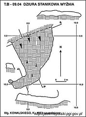 Plan jaskini