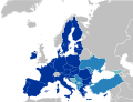 Thumbnail for File:EU and candidate countries map.svg